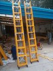 la torre Erction de la construcción de la escalera de extensión de la fibra de vidrio de los 8m FRP equipa