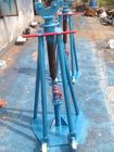 Soporte hidráulico del carrete de cable del tipo de columna de la carga de Jack Support Cable Drum Heavy