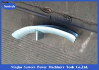 Guardia de acero galvanizado For Single Roller de la protección del cable de la placa de la curva