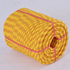 Cuerda anti ligera de seda de la seguridad de la construcción de la cuerda de alambre de la torsión de la armadura aislada