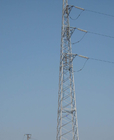 Línea de transmisión galvanizada 33KV torre de acero del enrejado