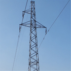 Línea de transmisión galvanizada 33KV torre de acero del enrejado