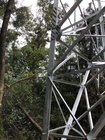 Torre de acero de la transmisión del pilón del ángulo de 110KV HDG