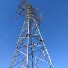 Línea de transmisión eléctrica de acero 132KV del ángulo del HDG torre