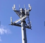 torre monopolar de acero 4G para la industria de la telecomunicación