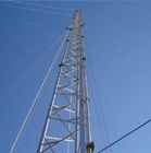 Torre tubular de las telecomunicaciones de la ayuda del uno mismo altura de 15 - de los 60m para la transmisión de la señal