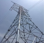 Línea de transmisión acero galvanizado Q355/Q255 Guy Wire Tower