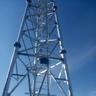 Torre de antena tubular autosuficiente Legged 4 del acero 3 de Q345 Q235
