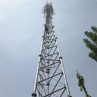 Torre 3/4 de antena de acero tubular Legged de las telecomunicaciones del HDG