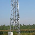 Torre autosuficiente de acero tubular de las telecomunicaciones de Q345B Q235B