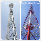 Torre autosuficiente de acero tubular de las telecomunicaciones de Q345B Q235B