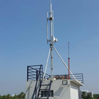 Torre de acero de la telecomunicación autosuficiente monopolar del Hdg tubular