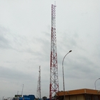 4 la torre de radio del enrejado Legged de ASTM A123 galvanizó Q235B de acero