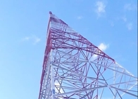 La torre de la telecomunicación de la antena 110KV galvanizó la estructura de acero angular del radar