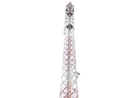torre de acero de la telecomunicación de los 40m, torre de antena monopolar