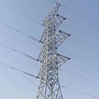 Línea de transmisión de poder eléctrico de acero de la torre Q235B del ángulo galvanizado