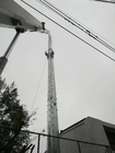 Torre de acero de la telecomunicación de acero Q235 con la inmersión caliente galvanizada