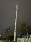 Torre galvanizada de acero poste del palo Q345 con el soporte