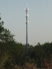 Torre monopolar de acero de la antena del G/M de las telecomunicaciones con galvanizado