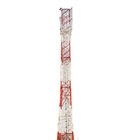 Alto de acero de la torre los 20m de la comunicación del palo monopolar de Guyed