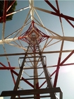 Ayuda de acero del uno mismo de la torre de las telecomunicaciones de la galvanización del RDS RDU