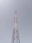 Microonda de acero de la torre Q345 del enrejado Legged de la telecomunicación 4