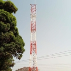 La inmersión caliente Q235 galvanizó la torre de acero para la telecomunicación RDU RDS