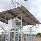 Torre móvil galvanizada del acero Q345 Q235 de la inmersión caliente para la telecomunicación