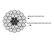 El conductor de aluminio desnudo Thermal Resistant Steel de TACSR reforzó