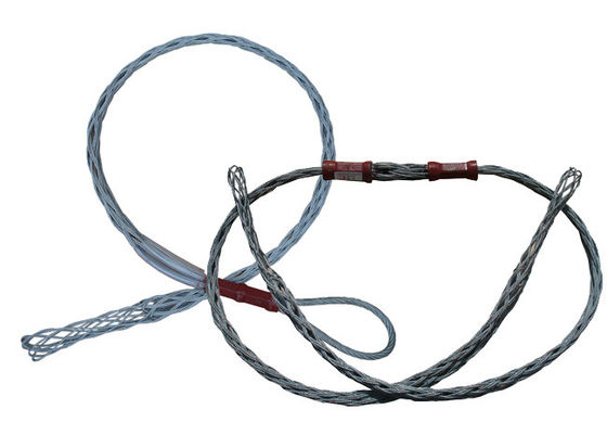 cuerda de alambre 80kn que tira del cable Mesh Socks del conductor ACSR