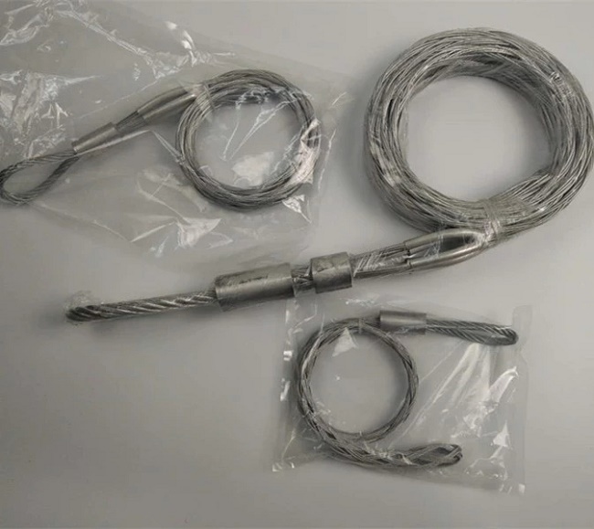 El cable eléctrico de acero de 20 KN que tira del solo tipo principal cable de las herramientas agarra 1