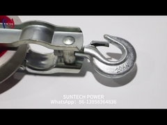 Bloques de cuerda de alambre de tierra SHT / Bloque de cuerda de barras de acero fundido de 20KN