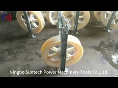 Polea de transmisión de poleas de nailon de 508mm