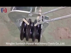 SHDN Cable aéreo 10KN Helicóptero Conductor Bloques de tendido