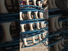 Serial C SHL150C Roller de polea de cable de tres rodillos con diámetro de tubo de 150 mm