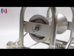 Rolos de cable de aluminio galvanizado de trabajo pesado de 160 x 165 mm