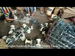 Cable tambor polea rodillo tierra alambre del sitio tirando fabricante de rodillos