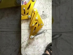 Clampada aislada para sujetadores de conductores, tiradores de cables, herramientas de ensamblaje de líneas de transmisión