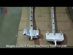 Conductor de la línea de transmisión para los bloques de cuerda de poleas