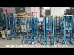 50KN cuerda de alambre de acero desmontable cable mecánico tambor carrete soporte para liberar alambre