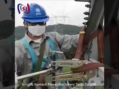 ISO JQJ Cortador de acero de ángulo Herramientas de extracción de cables subterráneos