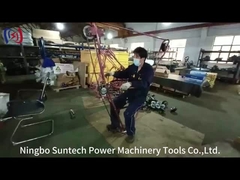 Trolley de inspección de cristales de aluminio de 1kN para el mantenimiento de la línea de transmisión