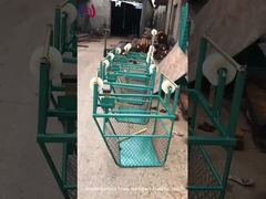 Cuatro conductores de paquetes línea aérea bicicleta reparación de vehículos coche de inspección