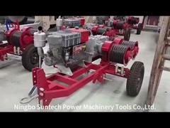 Víncula de tambor doble de capacidad 5T para operaciones de elevación y tracción simultáneas