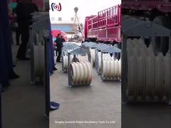 Bloque de cuerda de la serie 822 Compact con diseño de gancho de liberación rápida