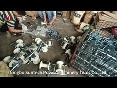 Rodillo de tierra para cable de alta resistencia, carga de 5KN, construcción de líneas eléctricas