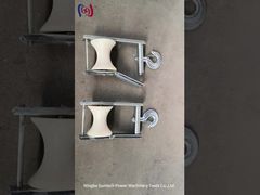 Bloque de cuerda de cable aéreo de 5KN para líneas de transmisión