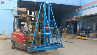 Solución resistente hidráulica del soporte 300KN del tambor de cable SI 30