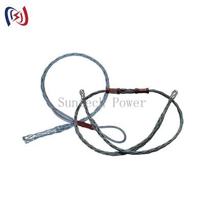 calidad  High Tensile Steel Conductor Mesh Sock Joints for Uniform Pressure Distribution and Temporary Dead-End Applications fábrica