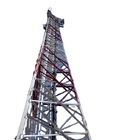 Torre de antena del metal del ángulo los 50m de la telecomunicación Q420 con la cerca de la palizada
